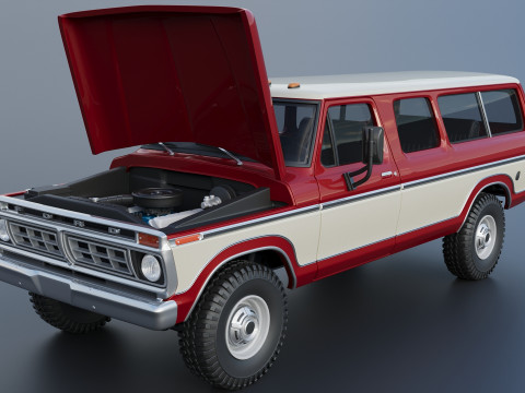 B250 Carryall 1977 3D Принт Модель