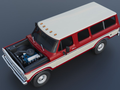 B250 Carryall 1977 3D Принт Модель