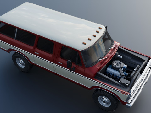 B250 Carryall 1977 3D Принт Модель