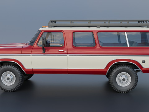 B250 Carryall 1977 3D Принт Модель