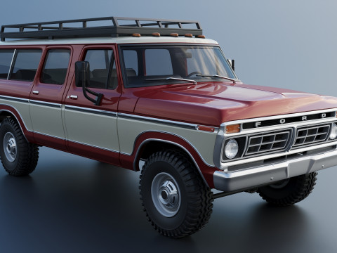 B250 Carryall 1977 3D Принт Модель