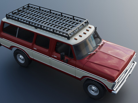B250 Carryall 1977 3D Принт Модель