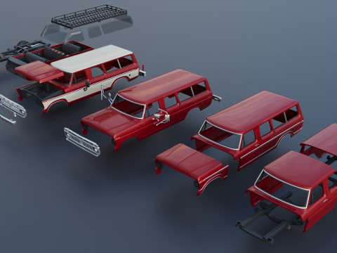 B250 Carryall 1977 3D Принт Модель