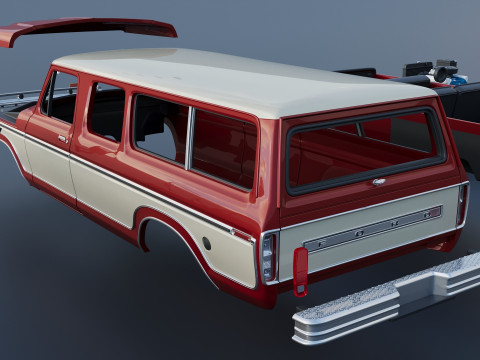 B250 Carryall 1977 3D Принт Модель