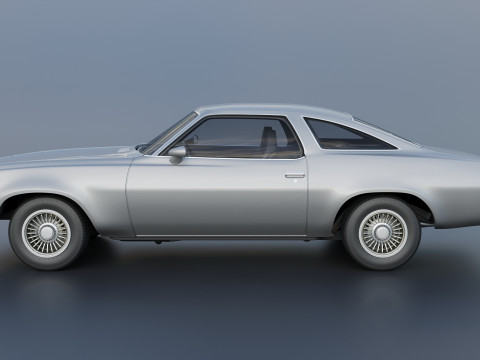 Chevrolet Chevelle Laguna 1973 Modèles 3D en vedette