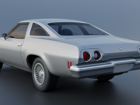 Chevrolet Chevelle Laguna 1973 Modèles 3D en vedette