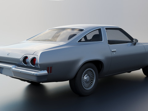 Chevrolet Chevelle Laguna 1973 Modèles 3D en vedette