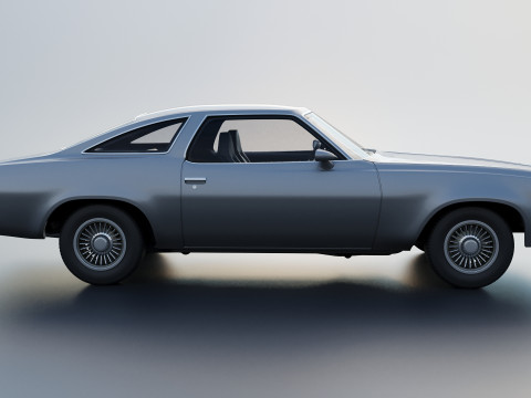 Chevrolet Chevelle Laguna 1973 Modèles 3D en vedette