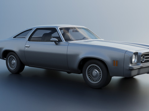 Chevrolet Chevelle Laguna 1973 Modèles 3D en vedette