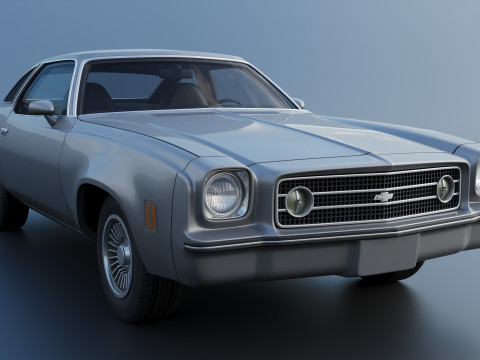 Chevrolet Chevelle Laguna 1973 Modèles 3D en vedette