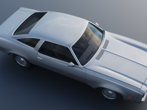 Chevrolet Chevelle Laguna 1973 Modèles 3D en vedette