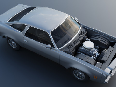 Chevrolet Chevelle Laguna 1973 Modèles 3D en vedette
