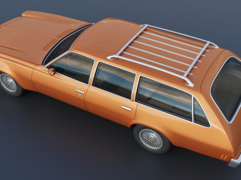 Chevrolet Chevelle Laguna Wagon 1973 3D 打印模型
