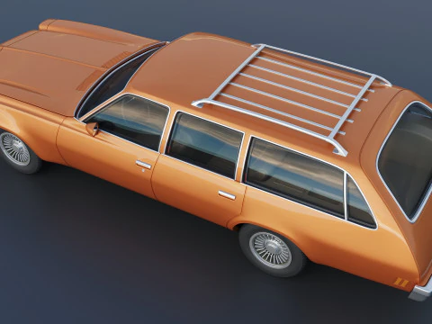 Chevrolet Chevelle Laguna Wagon 1973 3D Print Model