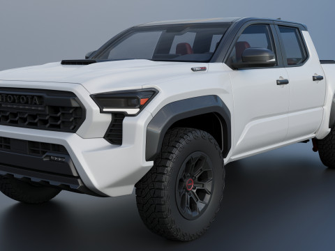 Toyota Tacoma TRD Pro 2024 3D Print Model