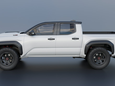 Toyota Tacoma TRD Pro 2024 3D Print Model