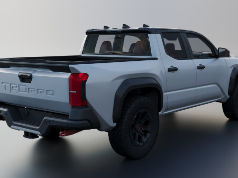 Toyota Tacoma TRD Pro 2024 3D Print Model