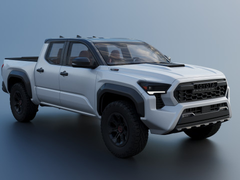 Toyota Tacoma TRD Pro 2024 3D Print Model