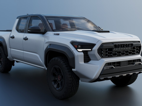 Toyota Tacoma TRD Pro 2024 3D Print Model