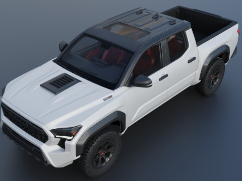 Toyota Tacoma TRD Pro 2024 3D Print Model