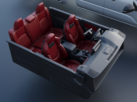 Toyota Tacoma TRD Pro 2024 3D Print Model