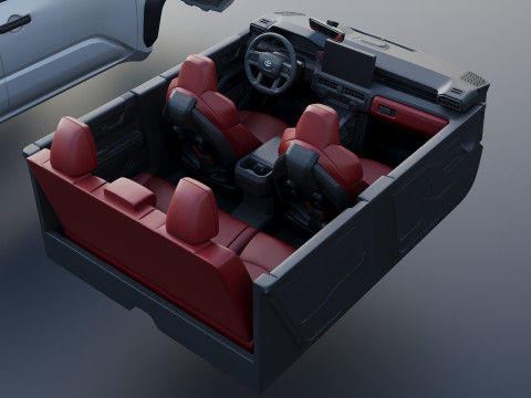 Toyota Tacoma TRD Pro 2024 3D Print Model