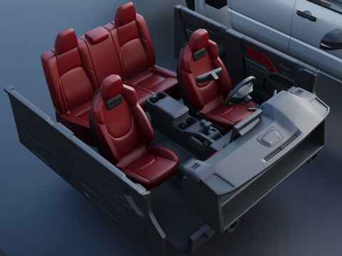 Toyota Tacoma TRD Pro 2024 3D Print Model