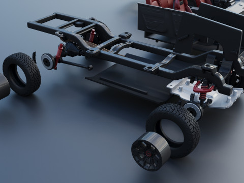 Toyota Tacoma TRD Pro 2024 3D Print Model