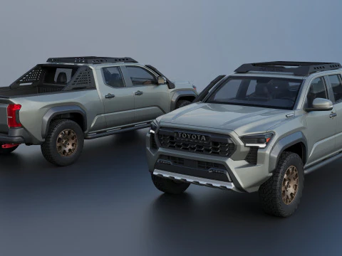 Toyota Tacoma Trailhunter 2024 3D Print Model