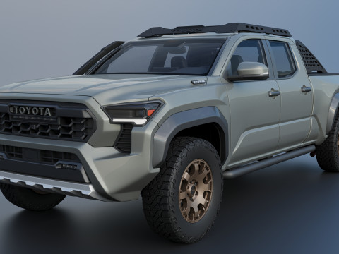 Toyota Tacoma Trailhunter 2024 3D Print Model