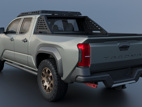 Toyota Tacoma Trailhunter 2024 3D Print Model
