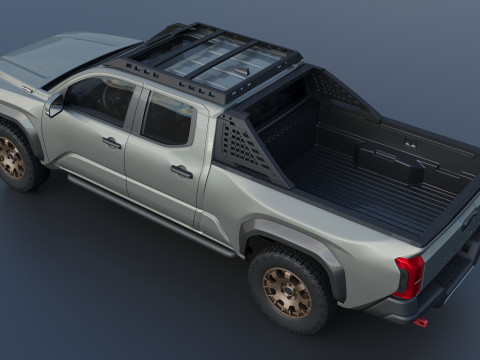 Toyota Tacoma Trailhunter 2024 3D Print Model