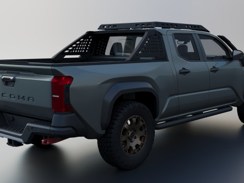 Toyota Tacoma Trailhunter 2024 3D Print Model