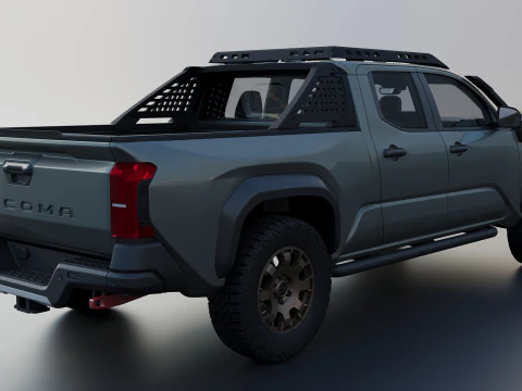 Toyota Tacoma Trailhunter 2024 3D Print Model