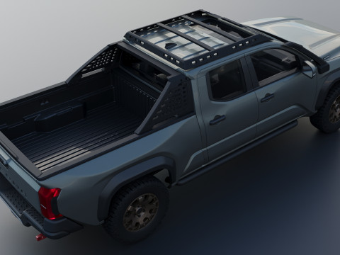 Toyota Tacoma Trailhunter 2024 3D Print Model