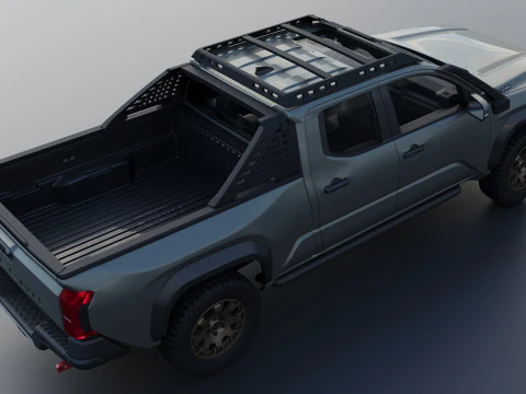 Toyota Tacoma Trailhunter 2024 3D Print Model