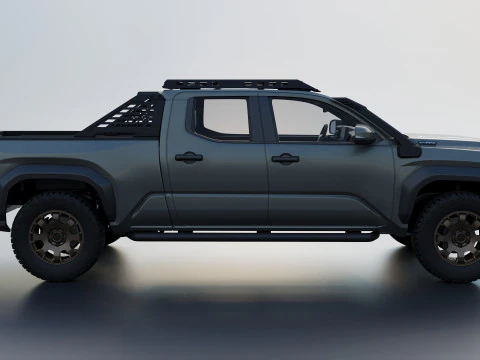 Toyota Tacoma Trailhunter 2024 3D Print Model