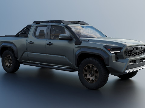 Toyota Tacoma Trailhunter 2024 3D Print Model