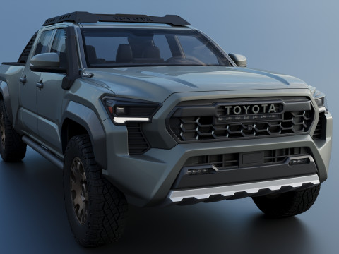Toyota Tacoma Trailhunter 2024 3D Print Model