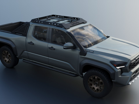 Toyota Tacoma Trailhunter 2024 3D Print Model