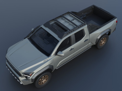 Toyota Tacoma Trailhunter 2024 3D Print Model