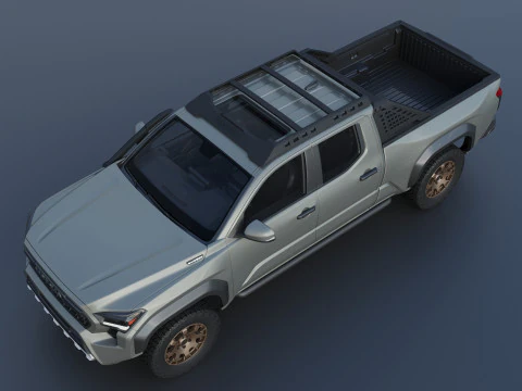 Toyota Tacoma Trailhunter 2024 3D Print Model