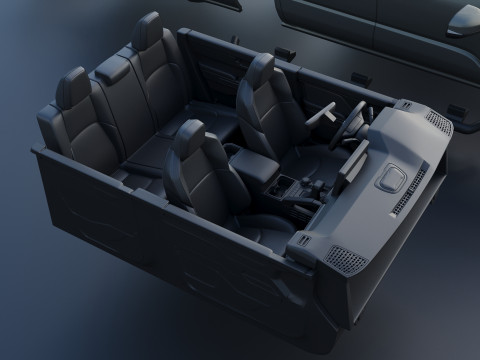Toyota Tacoma Trailhunter 2024 3D Print Model