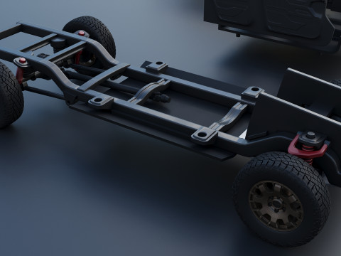 Toyota Tacoma Trailhunter 2024 3D Print Model