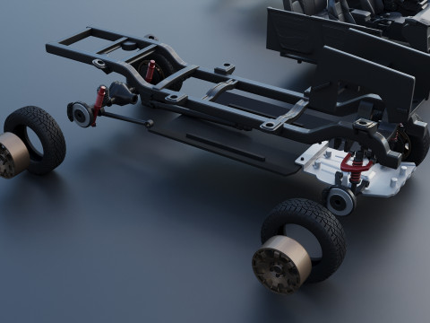 Toyota Tacoma Trailhunter 2024 3D Print Model