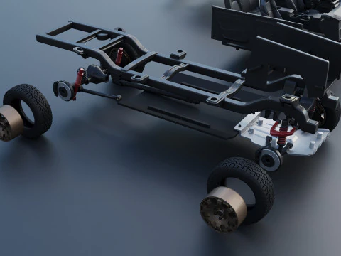 Toyota Tacoma Trailhunter 2024 3D Print Model