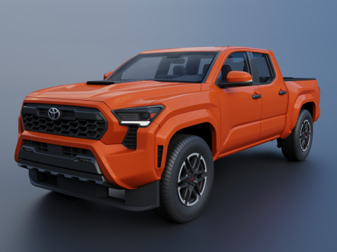 Toyota Tacoma TRD Sport 2024 3D-printmodel