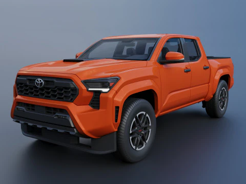 Toyota Tacoma TRD Sport 2024 Modello di stampa 3D