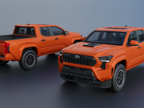 Toyota Tacoma TRD Sport 2024 3D प्रिंट मॉडल