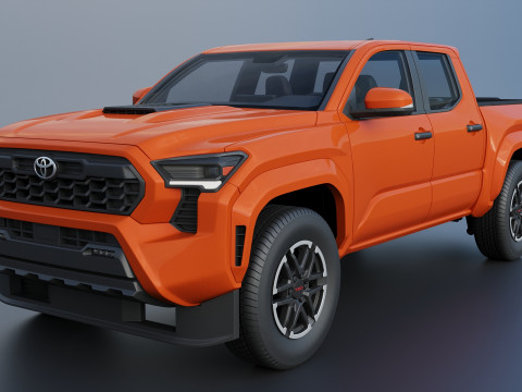 Toyota Tacoma TRD Sport 2024 3D प्रिंट मॉडल